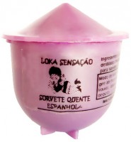 Loka Sensação Sorvete Quente 4 sabores: Sensação, Espanhola, Beijinho e Menta